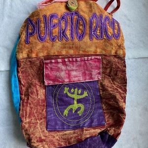 Colorful medium size backpack